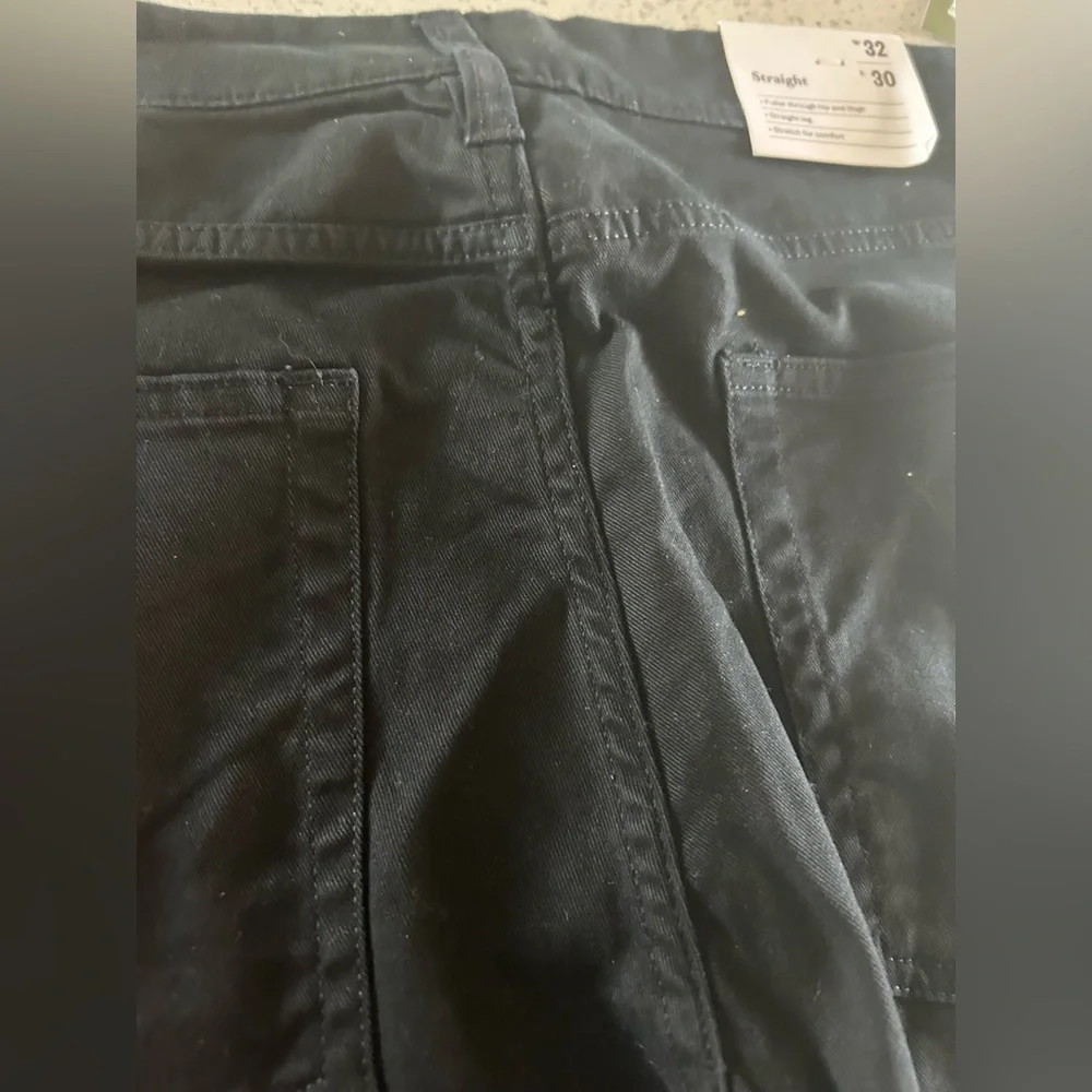 Goodfellow Men's straight leg Black Jeans 32x30 NWT